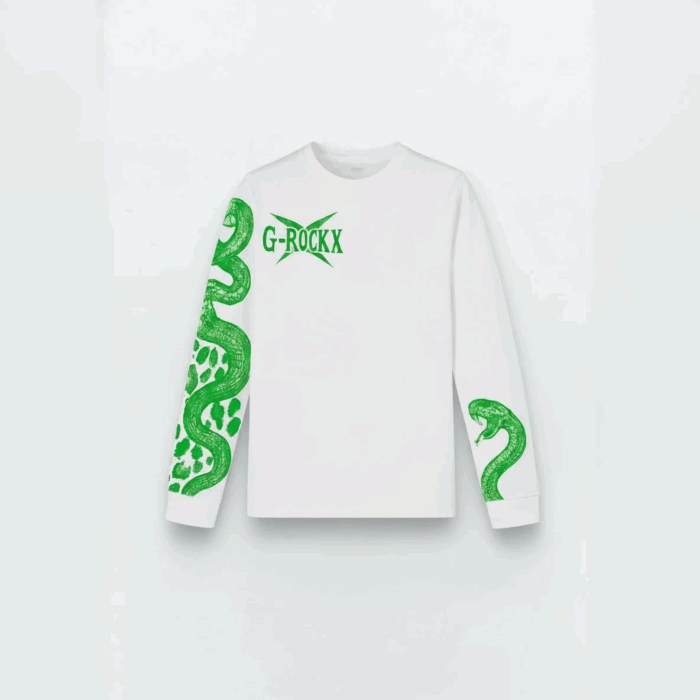 T-shirt manche longue blanc